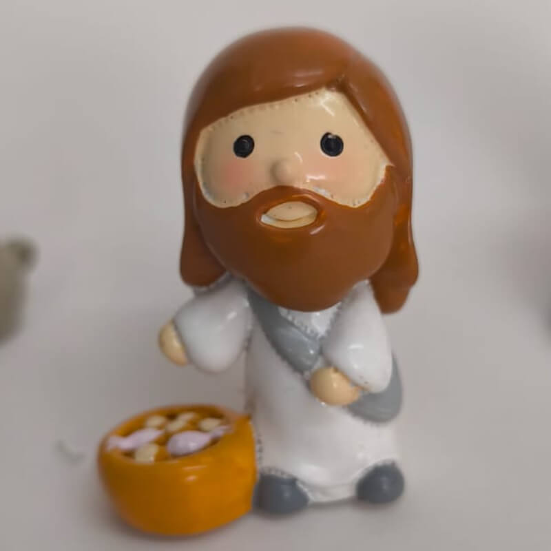 Mini Cristo con la canasta