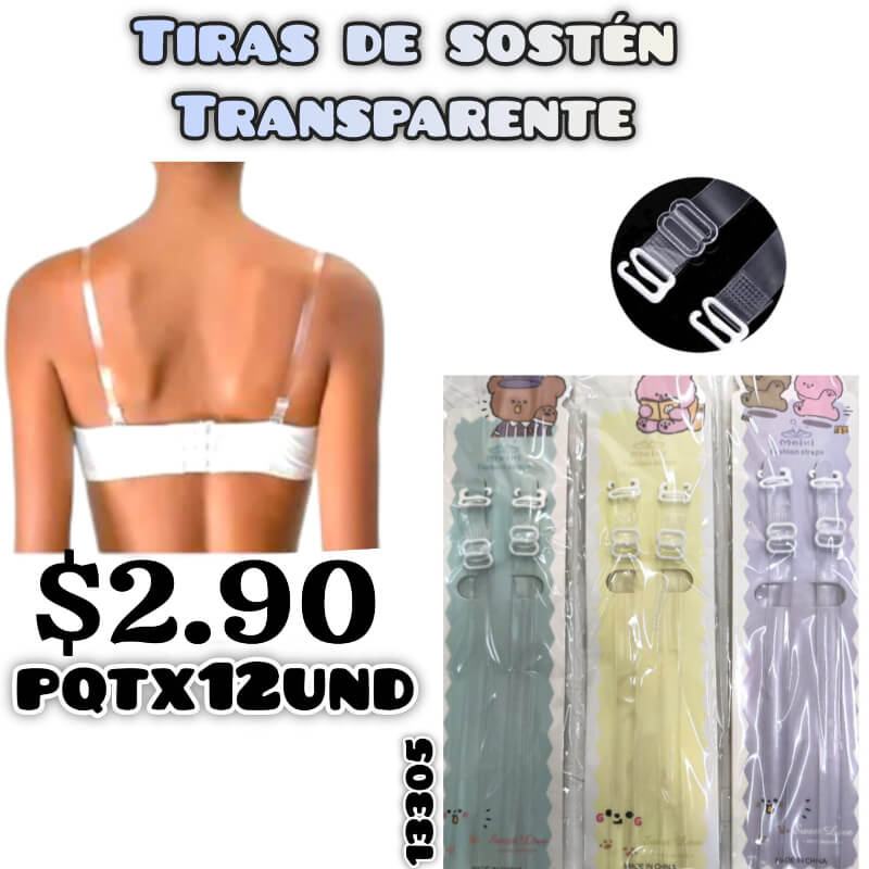 TIRA DE SOSTEN TRANSP.