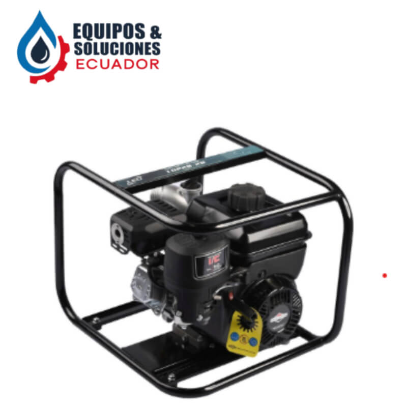 Motobomba de agua de 2 x 2 pulgadas de 5.5hp a gasolina 4t caudal leo| Equipos & Soluciones Ecuador