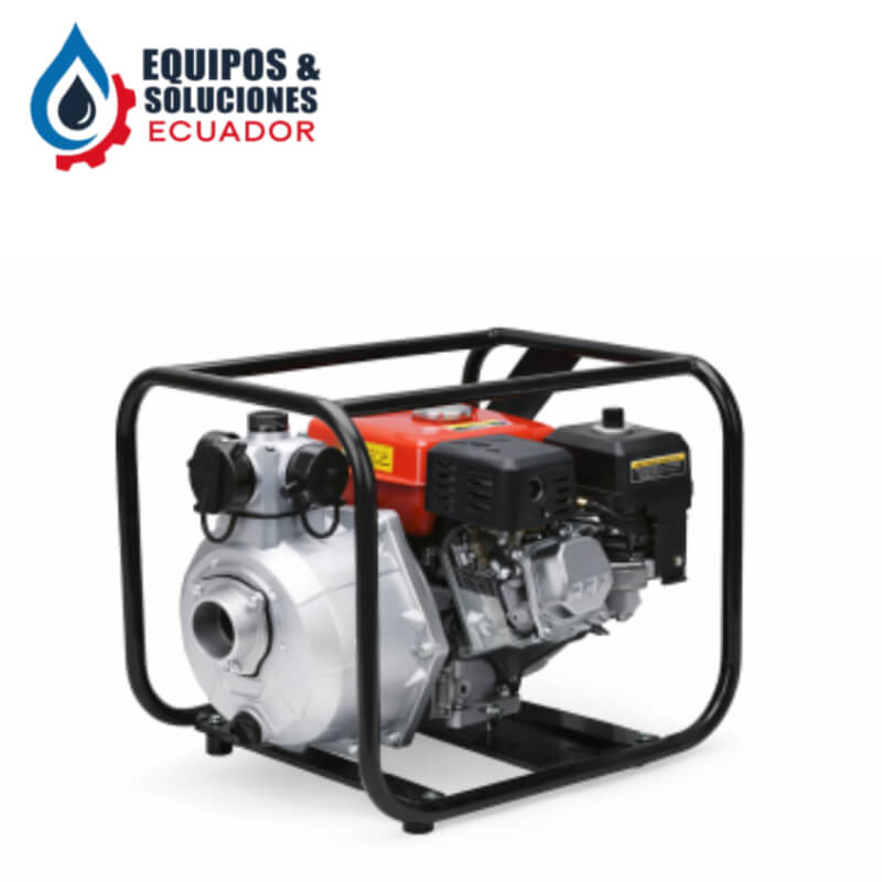 Motobomba de agua de 2 pulgadas de 6.5hp a gasolina alta presión leo| Equipos & Soluciones Ecuador