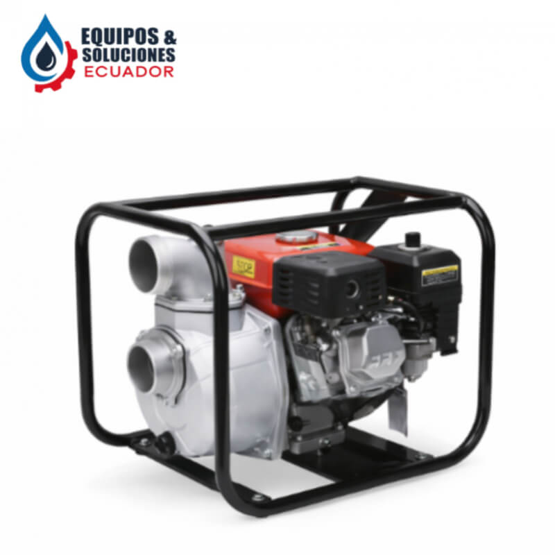 Motobomba de agua de 3 x 3 pulgada de 6.5hp a gasolina caudal leo| Equipos & Soluciones Ecuador