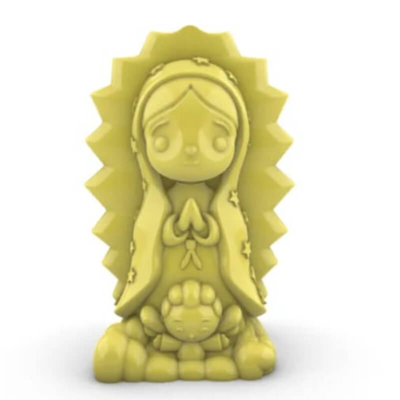 Molde de silicona con diseño Virgen de Guadalupe Infantil
