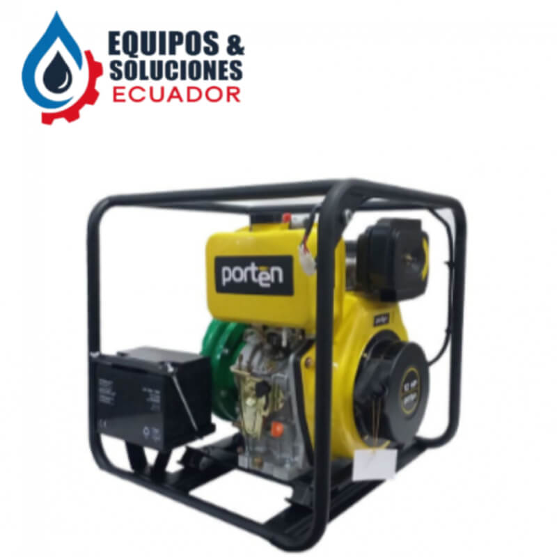 Motobomba de 3 pulgadas 10 HP eléctrica porten| Equipos & Soluciones Ecuador
