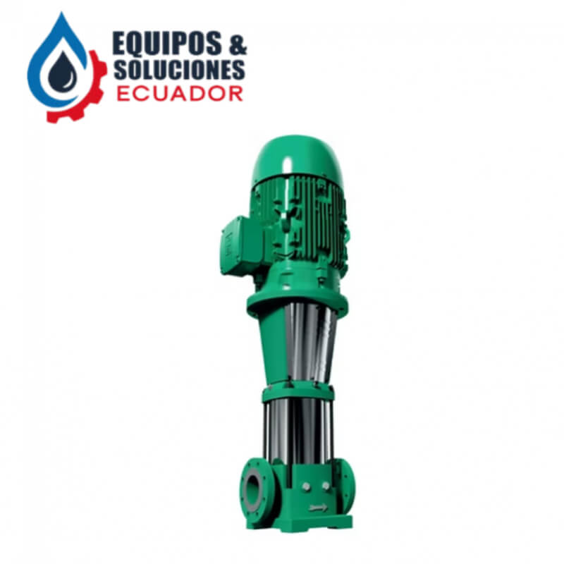 Bomba 1.5HP multietapa vertical de acero inoxidable 11/4 x 1´NPT de 220/440 voltios Barnes| Equipos & Soluciones Ecuador