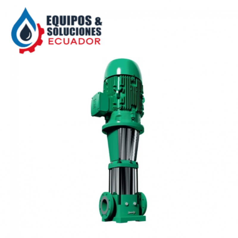 Bomba multietapa 2HP vertical de acero inoxidable 11/4 x 1´NPT de 220/440 voltios Barnes| Equipos & Soluciones Ecuador
