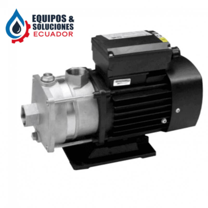 Bomba multietapa horizontal de acero inoxidable 1.3HP 1´´NPT de 110 voltios Barnes| Equipos & Soluciones Ecuador