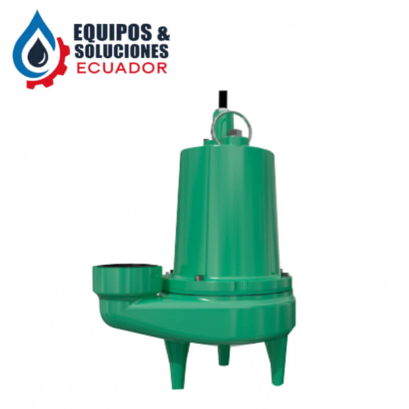 Bomba Aguas Residuales 1HP 3'' NPT 220 voltios Barnes| Equipos & Soluciones Ecuador