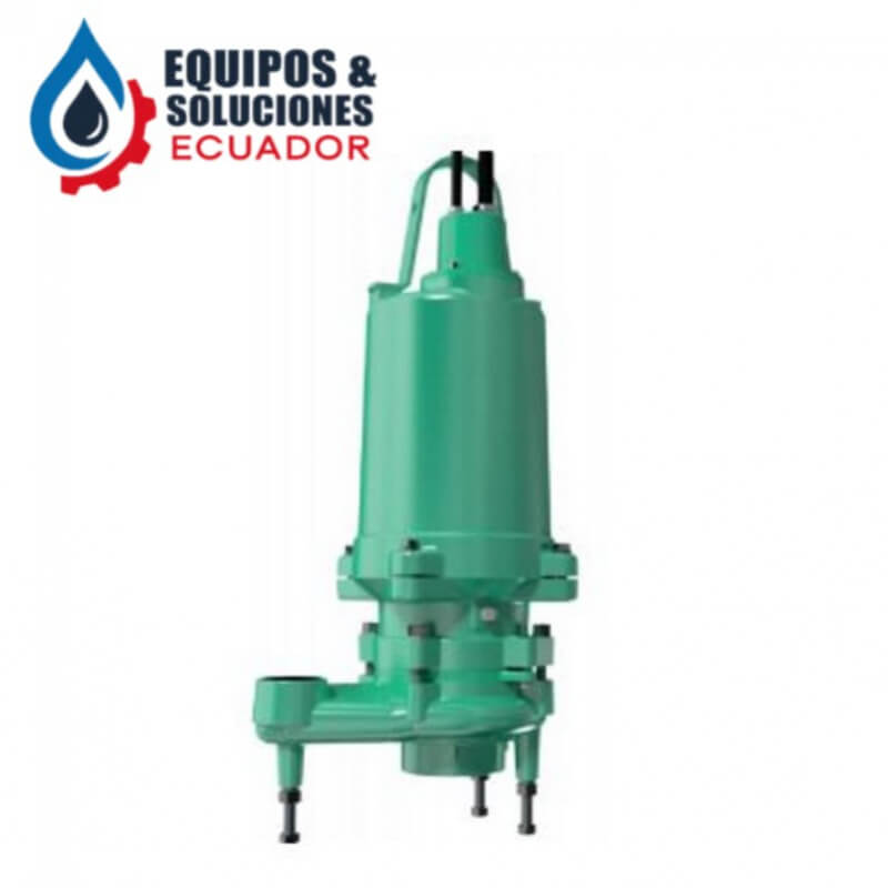 Bomba Aguas Residuales con trituradora 3HP 2'' NPT 220 voltios Barnes| Equipos & Soluciones Ecuador