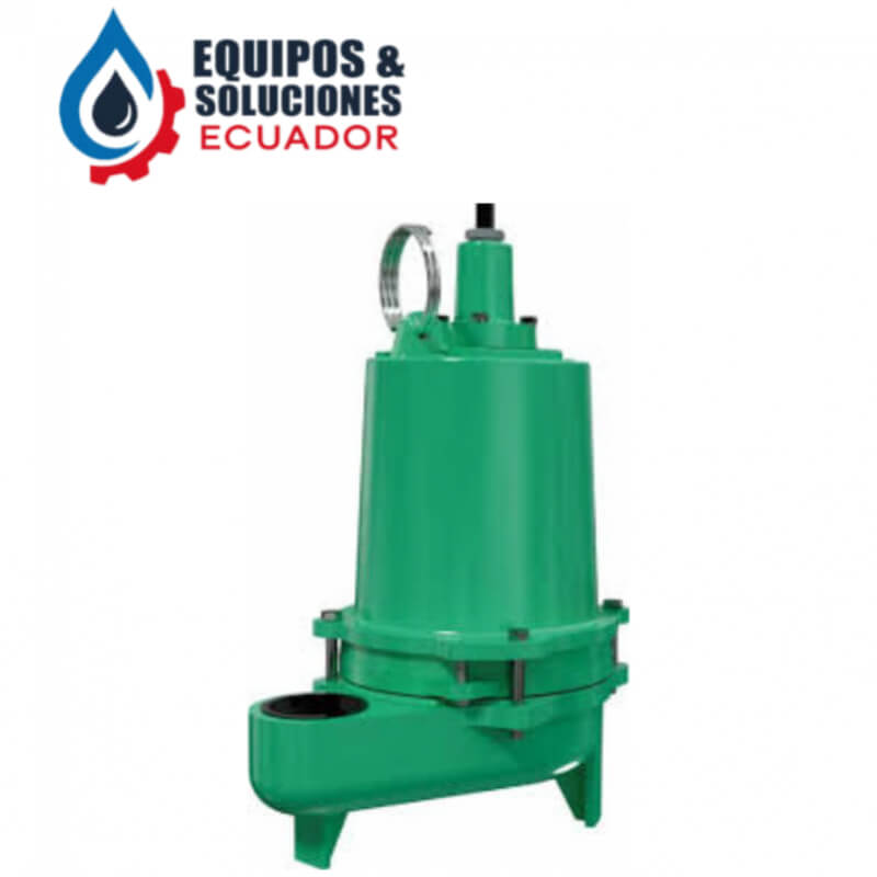 Bomba Aguas Residuales 0.5HP 2'' NPT 110 voltios Barnes| Equipos & Soluciones Ecuador