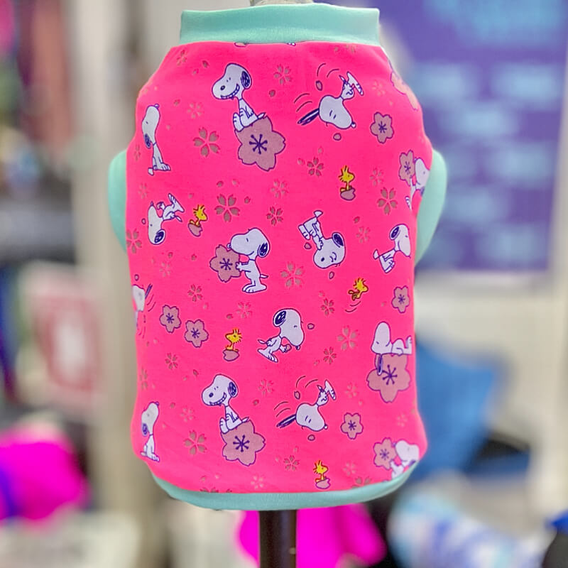 CAMISETA DE SNOOPY PARA GATITAS Y PERRITAS TALLA XS/S