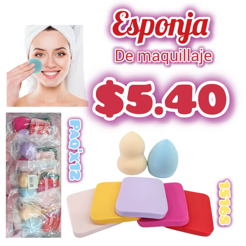 ESPONJA DE MAQUILLAJE