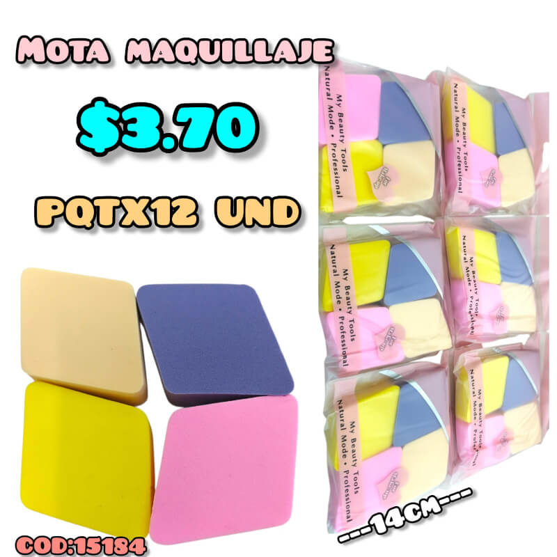 MOTA DE MAQUILLAJE