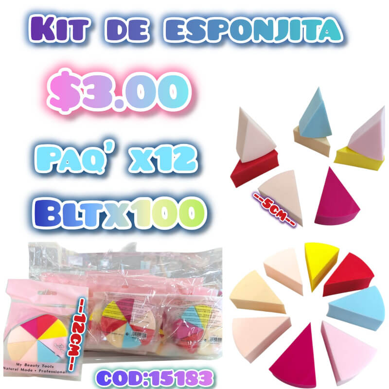KIT DE ESPONJITA