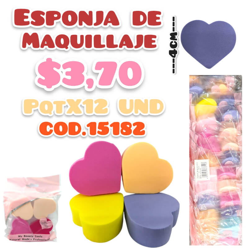 ESPONJA DE MAQUILLAJE