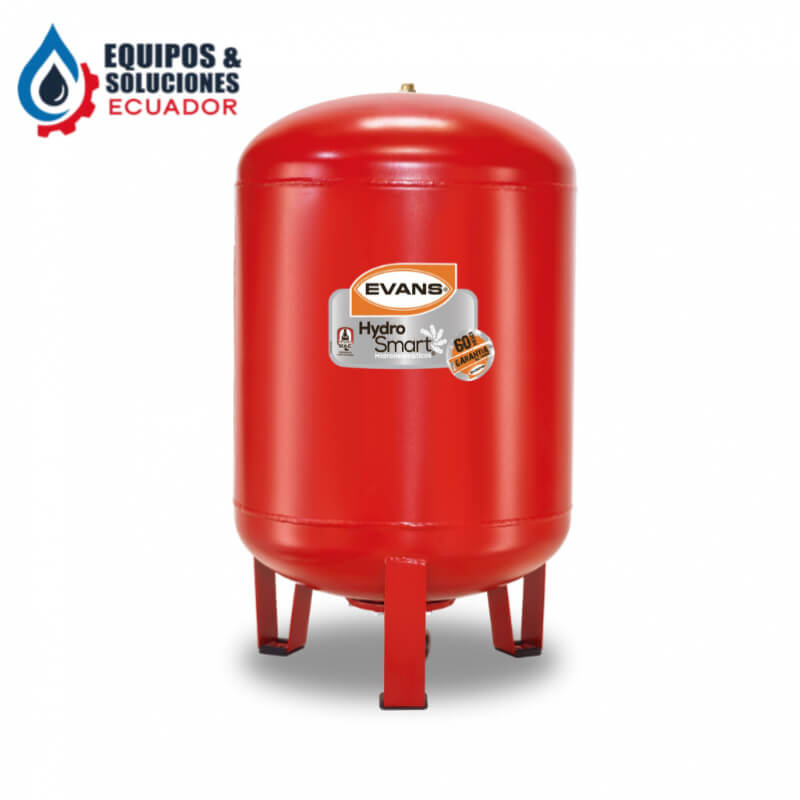 Tanque 130L Hidroneumático Hydro-Mac ® vertical Evans| Equipos & Soluciones Ecuador