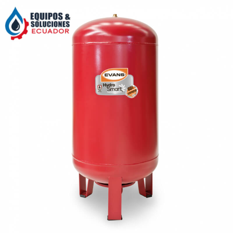 Tanque 250L Hidroneumatico Hydro-Mac ® vertical Evans| Equipos & Soluciones Ecuador