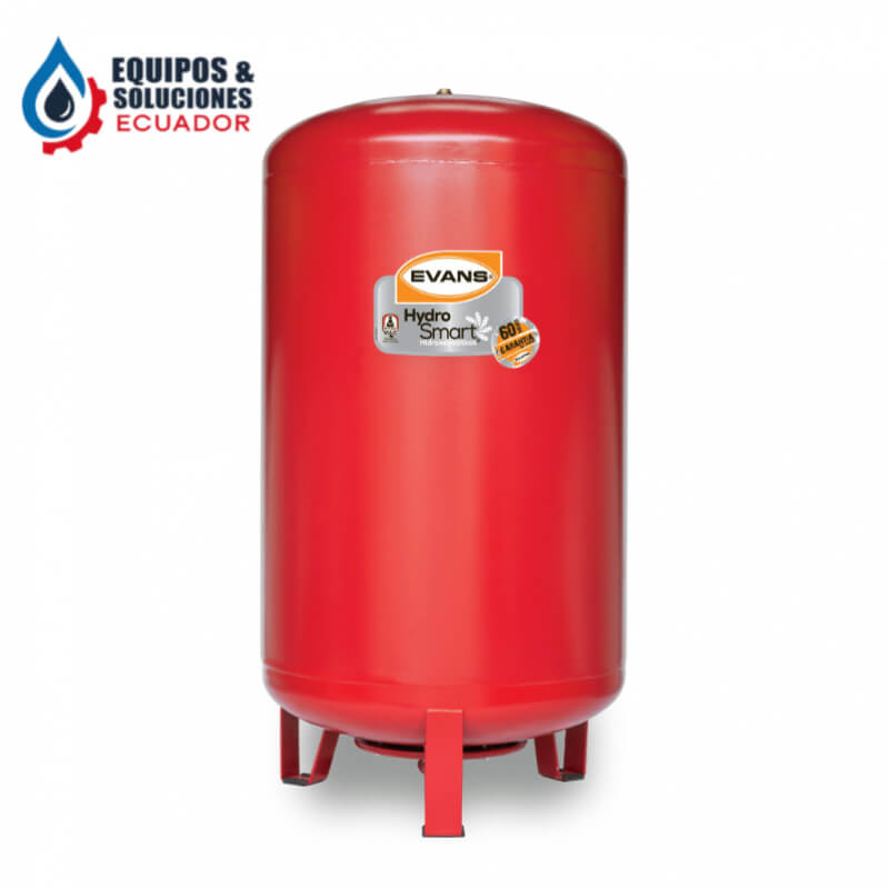 Tanque 480L Hidroneumático Hydro-Mac ® vertical Evans| Equipos & Soluciones Ecuador
