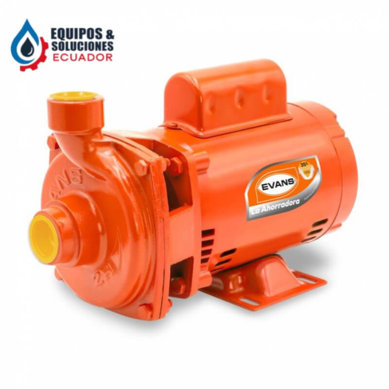 Bomba centrífuga de 1/2 hp de 1 1/4 x 1 ''NPT 110/220 voltios Evans| Equipos & Soluciones Ecuador