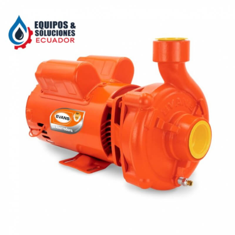 Bomba centrífuga de 3 hp de 2 x 1 1/2 ''NPT 110/220 voltios Evans| Equipos & Soluciones Ecuador