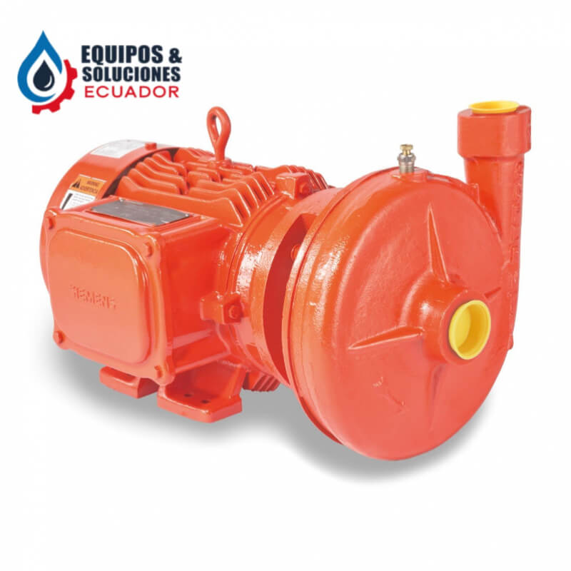 Bomba centrífuga de 7.5 hp trifásica 1 1/2 x 1 1/4 ''NPT 220 voltios Evans| Equipos & Soluciones Ecuador