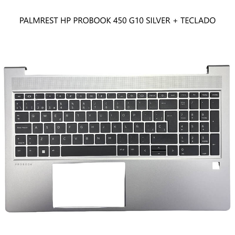 PALMREST HP PROBOOK 450 G10 SILVER + TECLADO