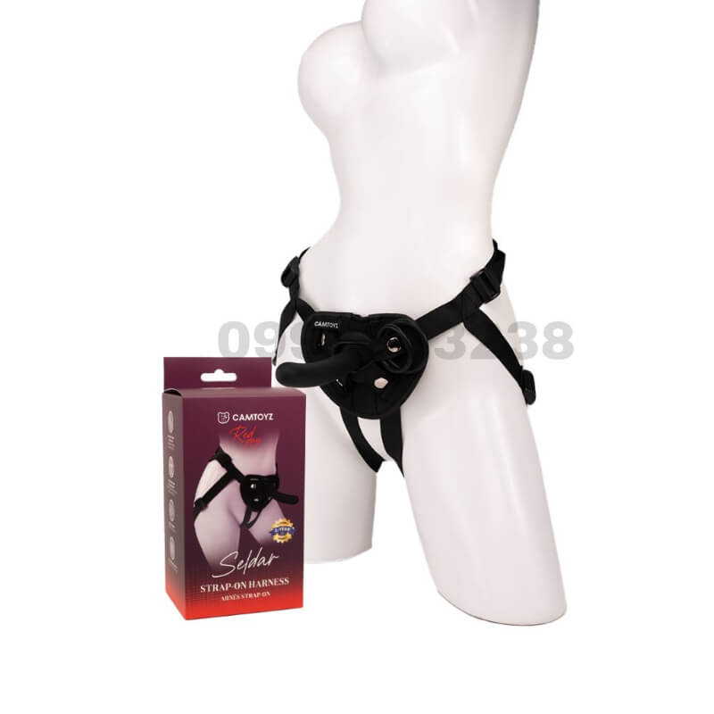 Arnés Seldar Lésbico Camtoyz: Arnés de Sujeción Ergonómico para Parejas, Disfrute y Seguridad