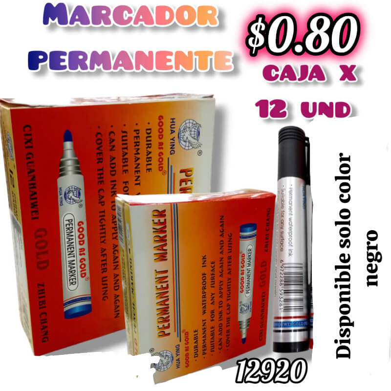 MARCADOR PERMANENTE