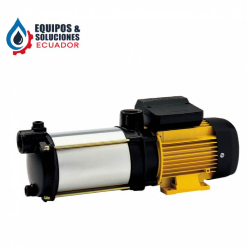 Bomba centrífuga 1.5HP multietapa horizontal de acero inoxidable de 220 voltios Espa| Equipos & Soluciones Ecuador