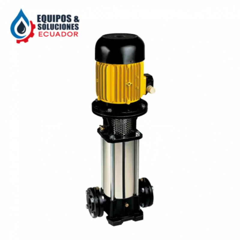 Bomba multietapa 15HP vertical de acero inoxidable trifásica de 220/380 voltios Espa| Equipos & Soluciones Ecuador