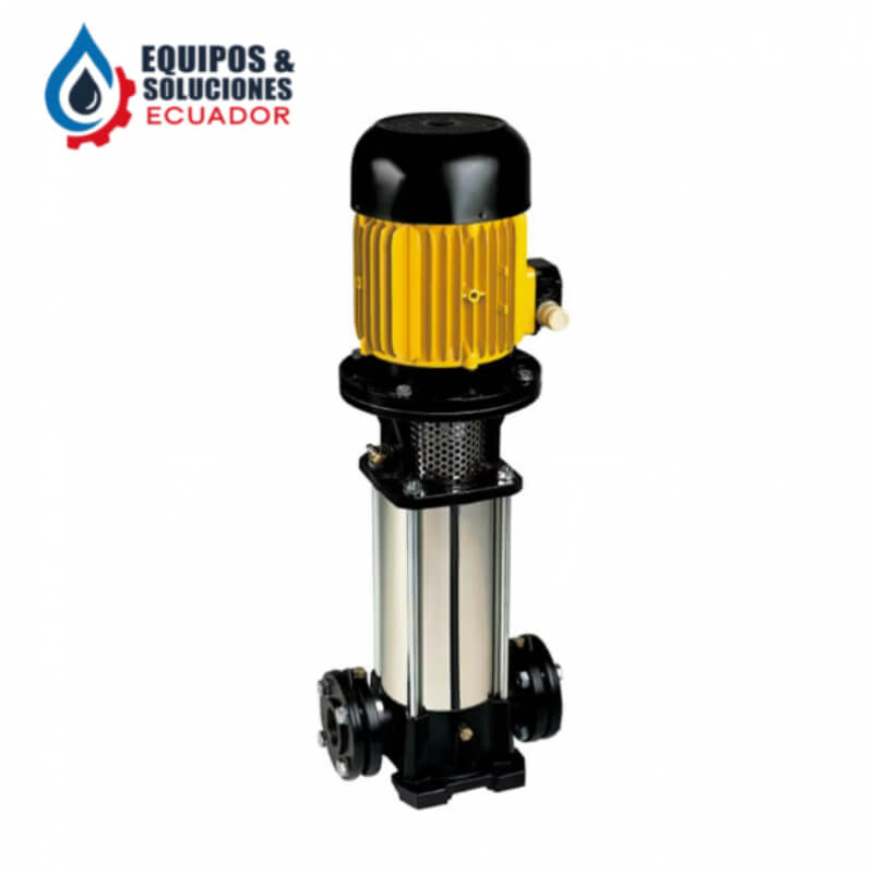 Bomba multietapa 12.5 HP vertical de acero inoxidable trifásica de 220/380 voltios Espa| Equipos & Soluciones Ecuador