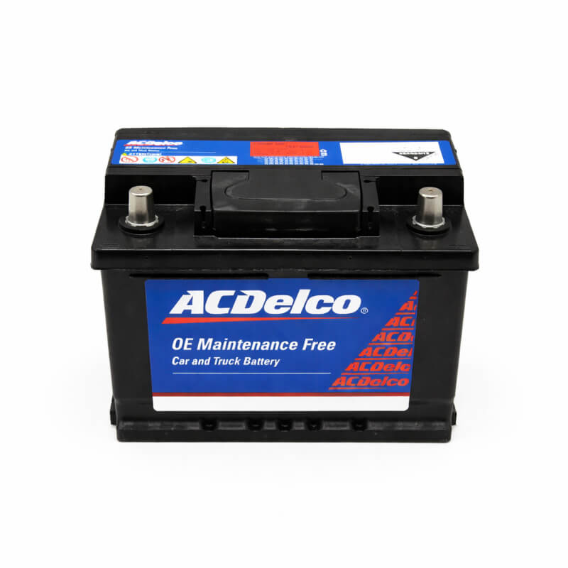 BATERIA ACDELCO AMERICANA 42D LBN2R 800 14 PLACAS 52 AMPERIOS POLARIDAD DERECHA (- +)