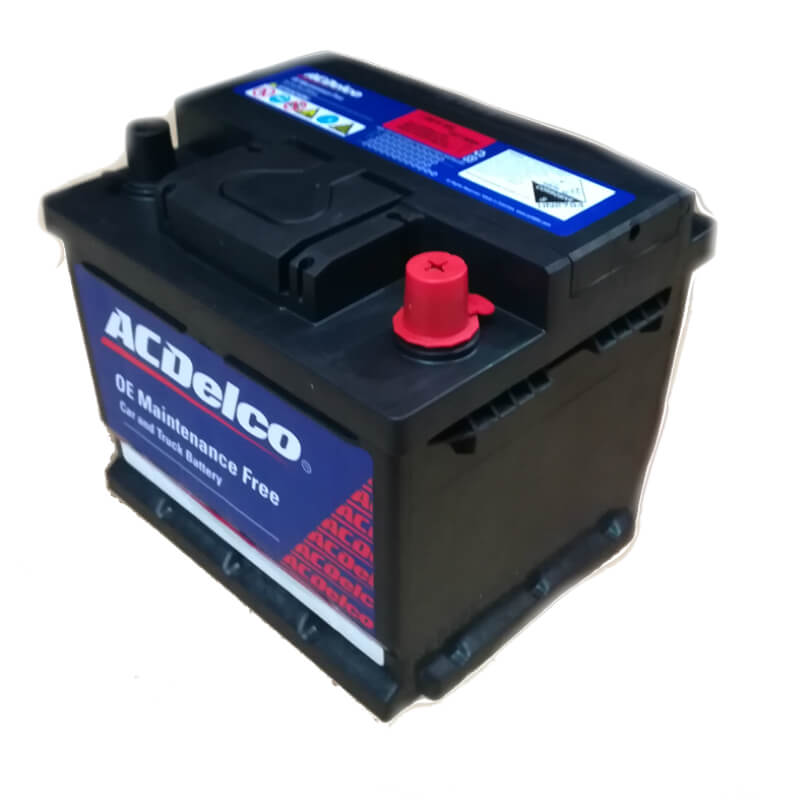 BATERIA ACDELCO AMERICANA 36D LBN1R 600 11 PLACAS 37 AMPERIOS POLARIDAD DERECHA (- +)