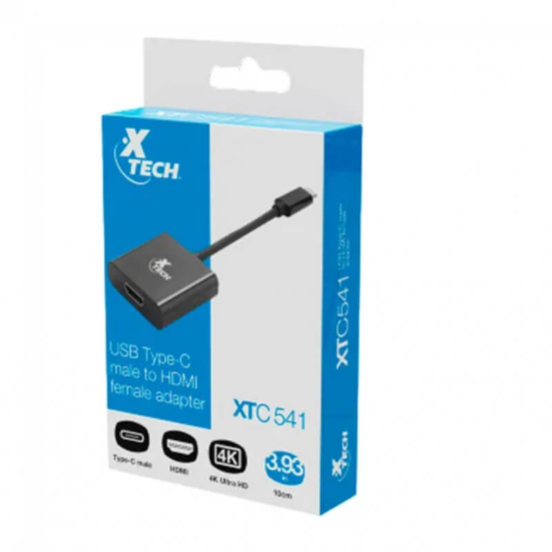 ADPTADOR XTECH ADPT USB TYPEC MALE TO HDMI FEMALE XTC541