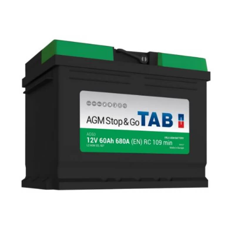 Batería TAB LN2 55 60AH AGM/START STOP