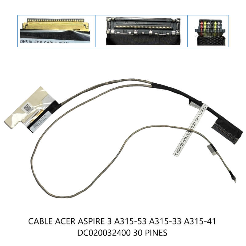 CABLE FLEX ACER ASPIRE 3 A315-53 A315-33 A315-41 DC020032400 30 PINES