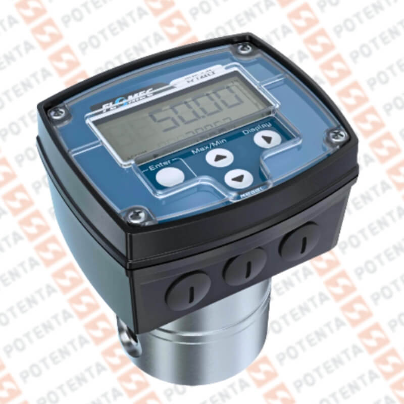 Flujometro OM Eng Oval, Diesel 15...550lph/4...145gph, Display bateria pulsos 3/8Npt, Flomec