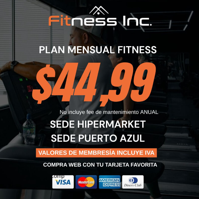 Plan Fitness Inc - 1 mes