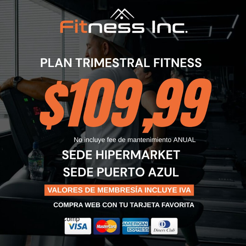 Plan Fitness Inc - 3 meses