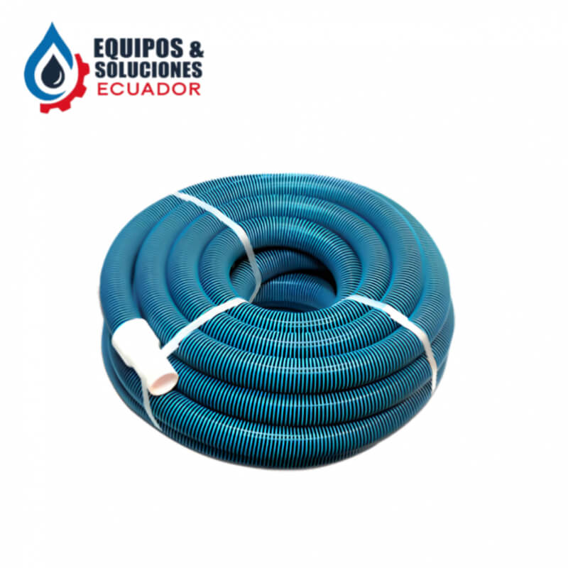 MANGUERA FLEXIBLE DE 9MTRS PARA ASPIRAR 1.5 Vortex| Equipos & Soluciones Ecuador