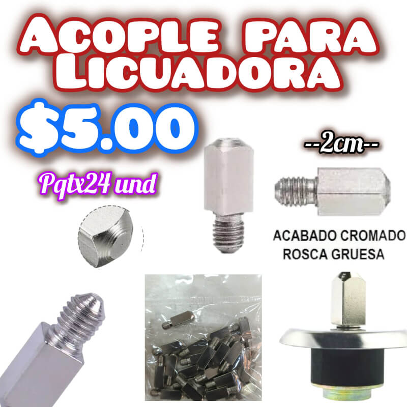 ACOPLE PARA LICUADORA