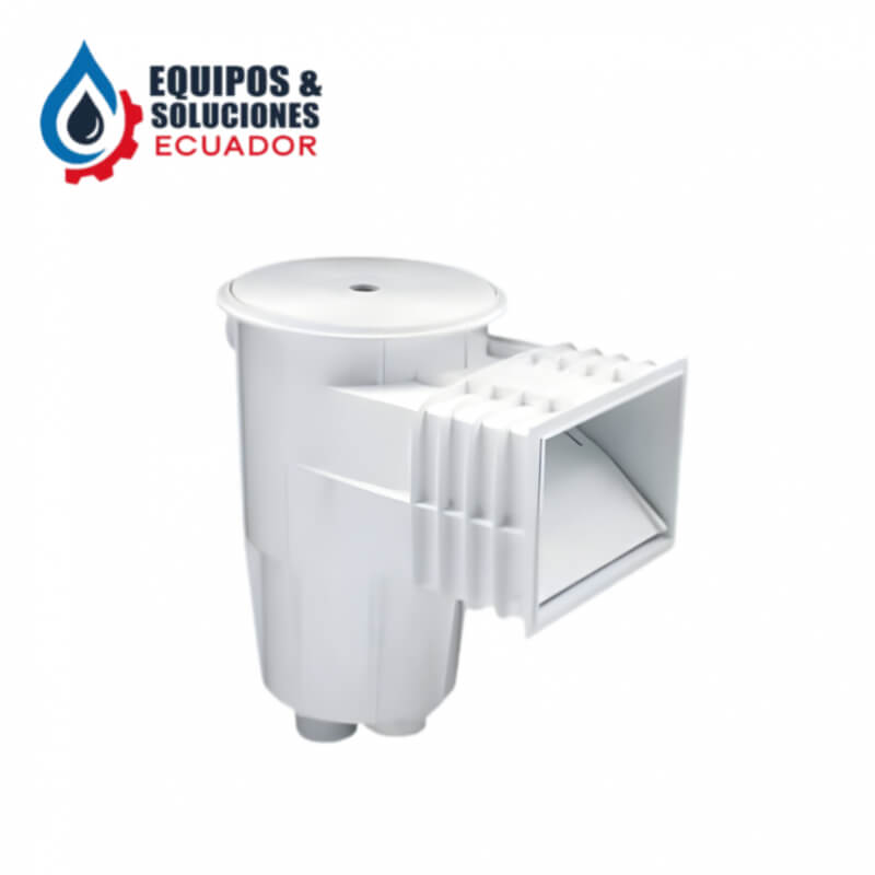 SKIMMER PARA PISCINA DE CEMENTO BOCA CUADRADA Vortex| Equipos & Soluciones Ecuador