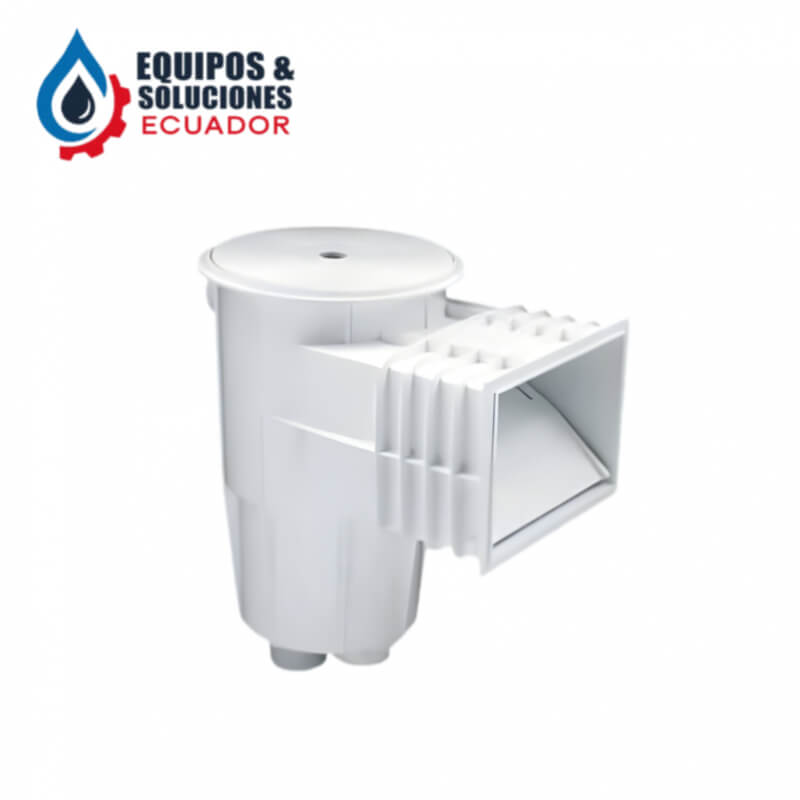 SKIMMER PARA SPA DE PVC TIPO CODO ENTRADA DE 1,5 PULGADAS Vortex| Equipos & Soluciones Ecuador