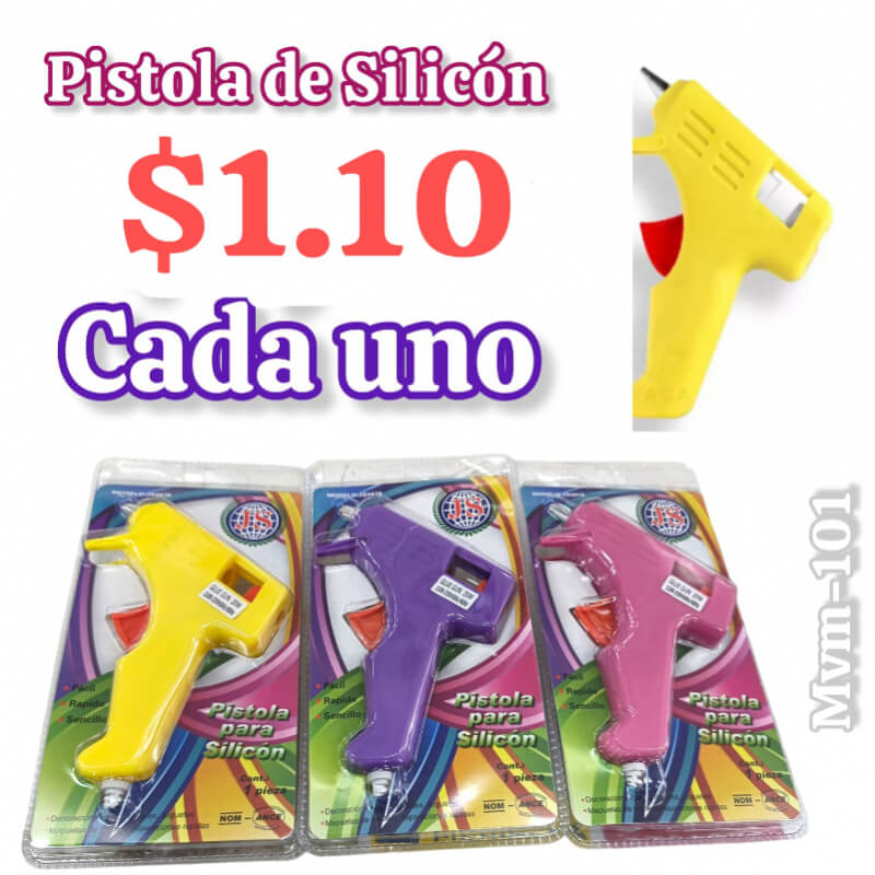 PISTOLA DE SILICÓN