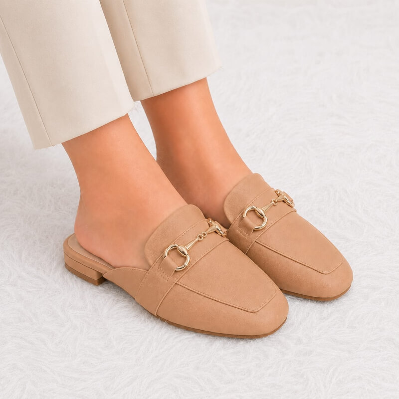 Baletas Suecos Camel