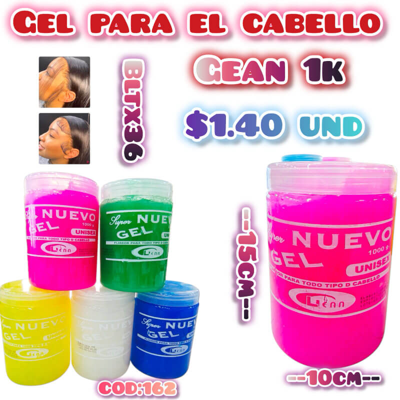 GEL PARA EL CABELLO GEAN 1K