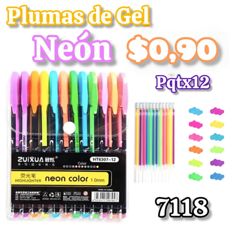 PLUMAS DE GEL