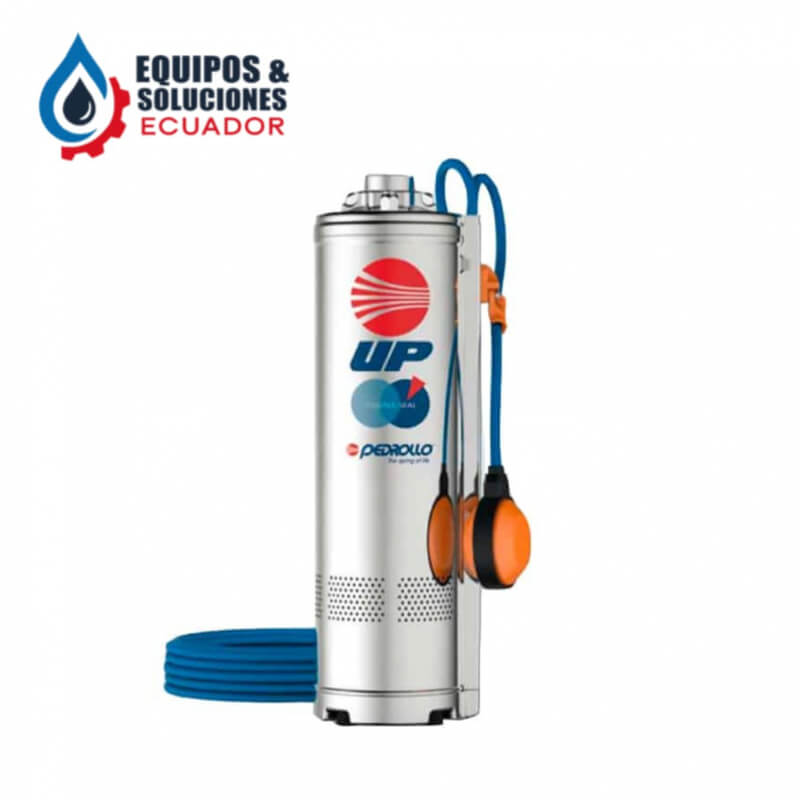 Bomba sumergible 2 HP multietapa 220v 1F 10mt cable Pedrollo| Equipos & Soluciones Ecuador