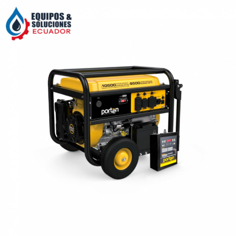 Generador de 10500w con tablero de transferencia automatica ats porten| Equipos & Soluciones Ecuador