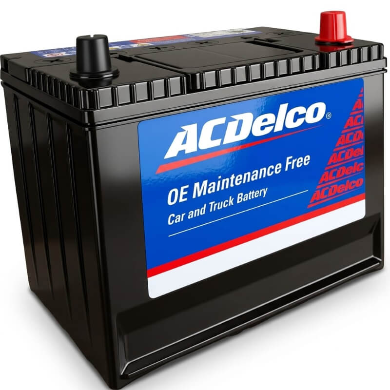BATERIA ACDELCO AMERICANA 85-750 62 AMPERIOS POLARIDAD DERECHA (- +)