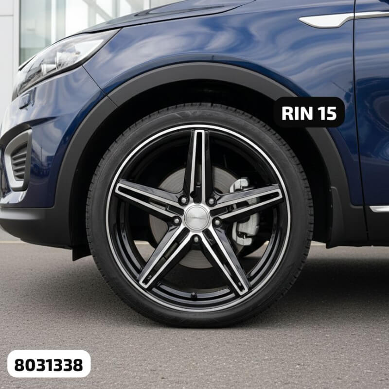 AROS RW 15X7 100/114.3X8 ET28 CB73.1 BLACK MACHINE/UNDERCUT 803.1338